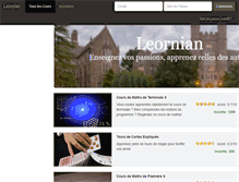 Tablet Screenshot of leornian.net